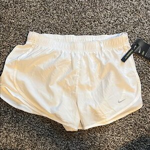 Nike Women's Athletic White Shorts